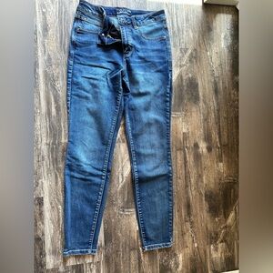 Maurices Dark Blue Skinny Jeans